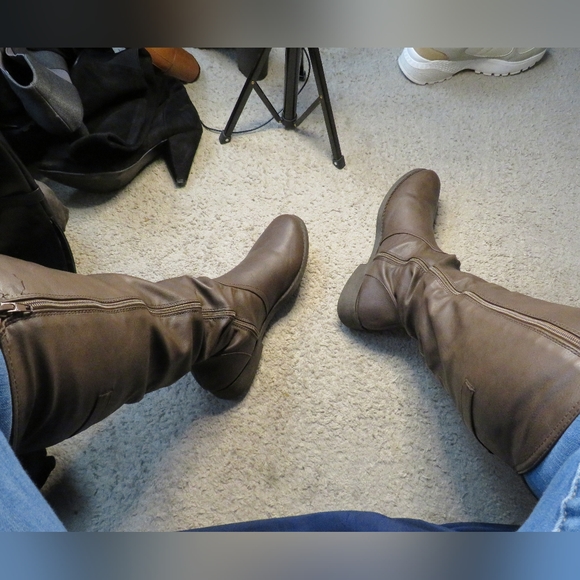 Faux Leather Boots - Picture 5 of 6